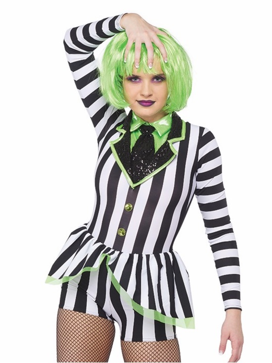 Other - 3/$50 A Wish Come True Beetlejuice Striped Dance Costume
